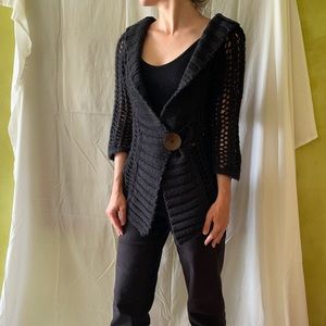 Free People Crochet Sweater